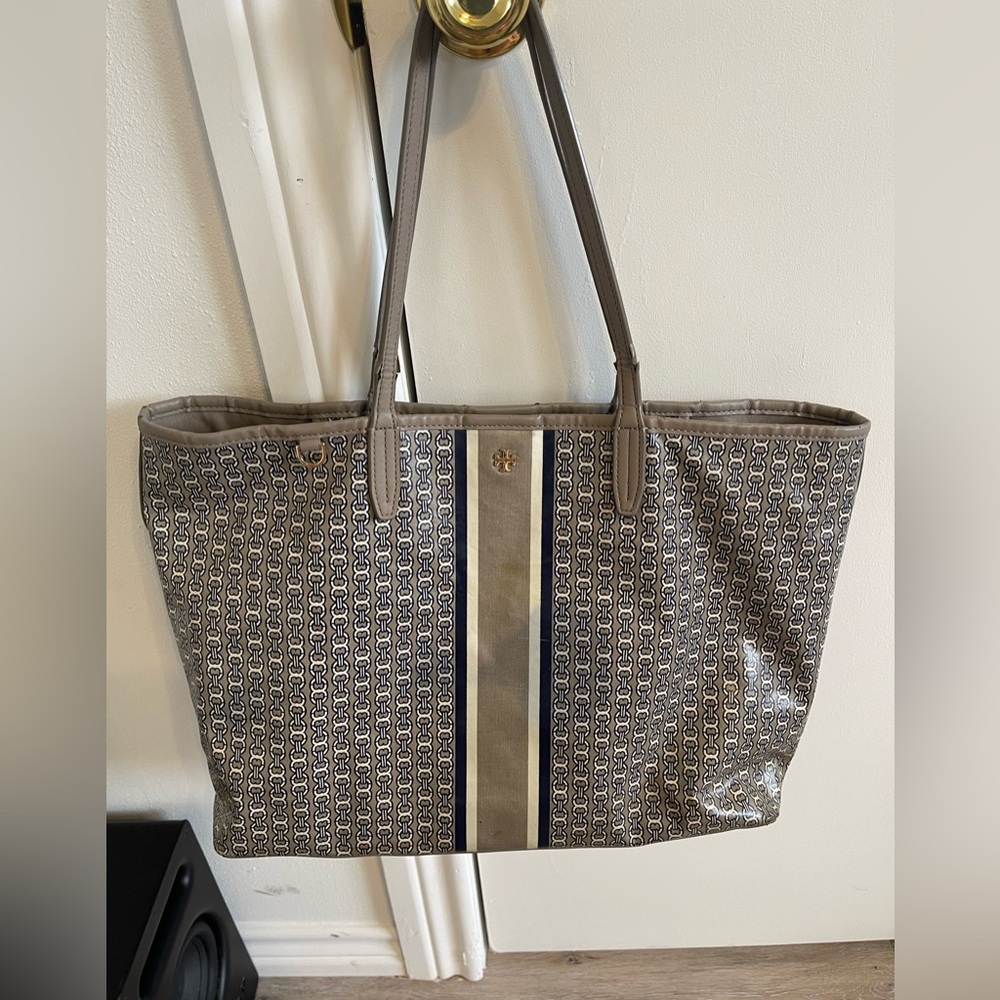 Grey Tory Burch Tote
